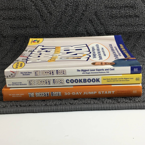 3 Biggest Loser Books Weight Loss Program Cookbook 30 Day Jumpstart - Picture 2 of 16